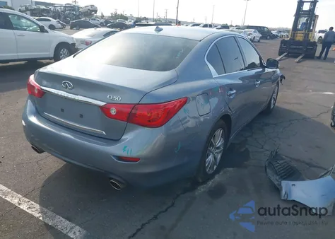 2014 Infiniti Q50 Premium из США, поврежденный, VIN JN1BV7AP5EM678776